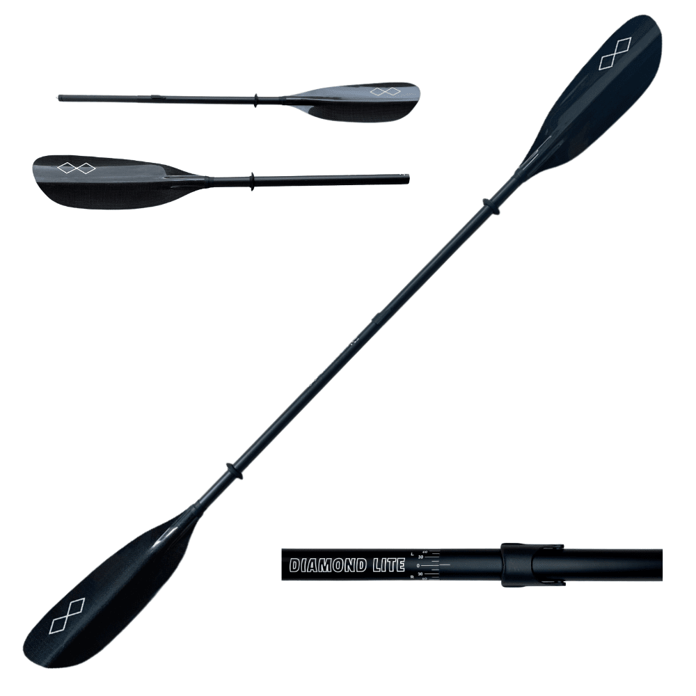 Carbon 2-Piece Kayak Fishing Paddle