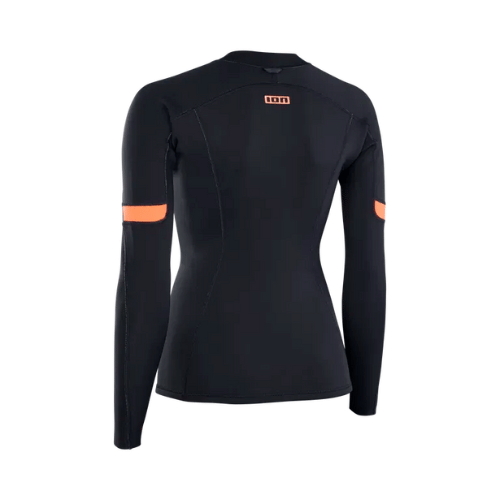 ION Neo Zip Top 1.5mm Women – Black Flowers | Lightweight Warmth & UV Protection