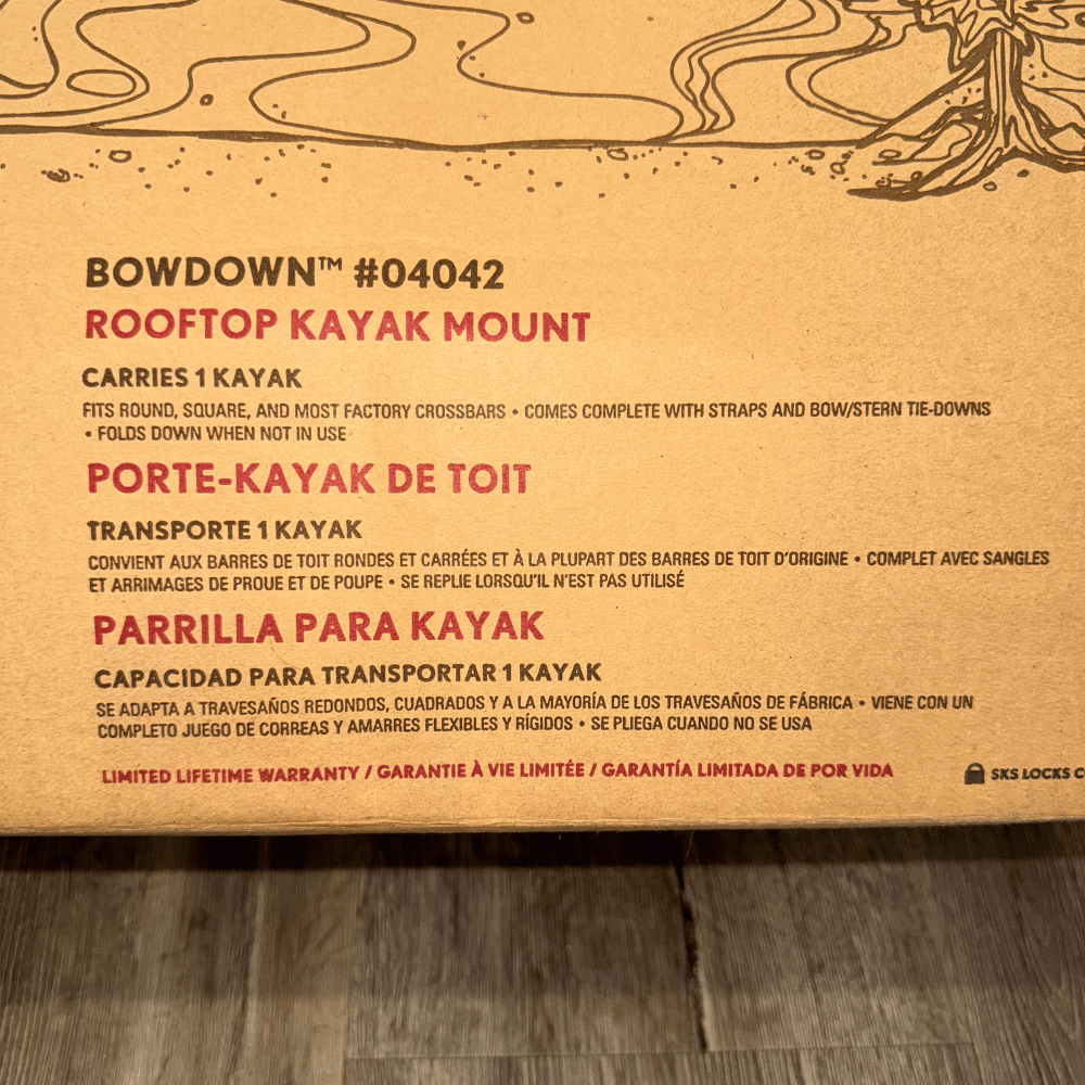 Yakima Bowdown Rooftop Kayak Carrier